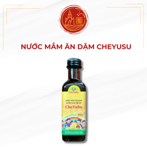 Nước Mắm Ăn Dặm Cheyusu Dành Cho Trẻ Em - Chai 110ml