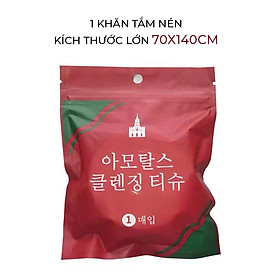 Khăn nén du lịch, túi 20 chiếc khăn nén Hàn Quốc, khăn giấy nén dẻo dai, an toàn với da, nhỏ gọn, thấm hút tốt
