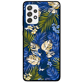 Ốp lưng dành cho Samsung Galaxy A72 5G mẫu Họa Tiết Hoa Xanh Dương