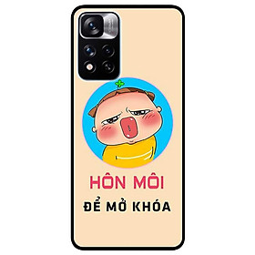 Ốp lưng dành cho Xiaomi Redmi Note 11 Pro ( Bản Nội Địa ) mẫu Hôn Mở Khoá