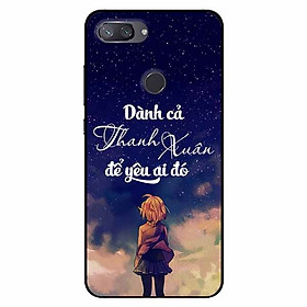 Ốp lưng in cho Xiaomi Mi 8 Lite Mẫu Dành Cả Thanh Xuân Girl