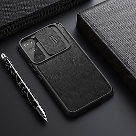 Bao Da Nillkin Qin chống sốc dành cho galaxy S22 Plus- Hàng Chính Hãng