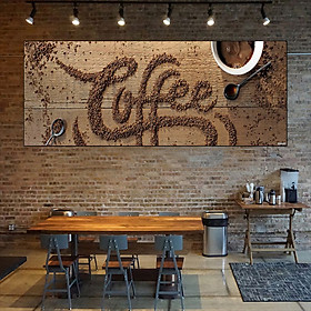 Tranh hiện đại dán tường coffee GDT-124