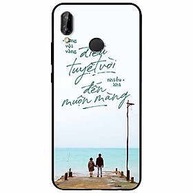 Ốp lưng in cho Huawei Nova 3i Mẫu Điều Tuyệt Vời