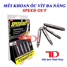 Bộ 4 mũi khoan ốc vít đa năng 