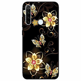 Ốp lưng dành cho Xiaomi Redmi Note 8 mẫu Bướm Hoa Vàng
