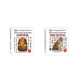 Sách - Bách Khoa Thiếu Nhi - Ai Cập Cổ Đại + Động Vật Có Vú - Combo 2 Cuốn Bìa Cứng - Minh Thắng