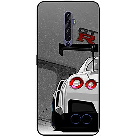 Ốp lưng cho Oppo Reno 2Z - 2F - Reno 6Z - Reno 7Z 5G - 8Z 5G - Reno 8T 4G - Reno 8T 5G - Siêu Xe Trắng - Hàng Chính Hãng
