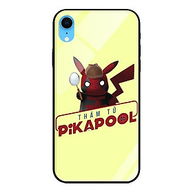 Ốp kính cường lực cho iPhone XR Pikapool - Hàng chính hãng