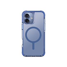 Ốp Lưng Trong Suốt Sạc Từ Tính cho iPhone 16/ 16 Plus UNIQ COMBAT, ốp viền màu máy, chống sốc chính hãng UNIQ_ Hàng Chính Hãng
