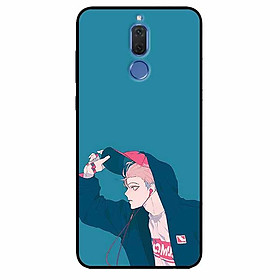 Ốp lưng dành cho Huawei Nova 2i mẫu Cậu Bé Tai Nghe Đỏ