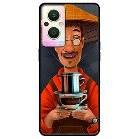 Ốp lưng dành cho Oppo A16K - Oppo A36 / A76 - Oppo Reno 7z 5G mẫu Cà Phê Phin