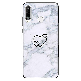 Ốp in cho Huawei P30 Lite Ba Trái Tim - Hàng chính hãng