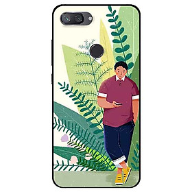 Ốp lưng in cho Xiaomi Mi 8 Lite Mẫu Lướt ĐT