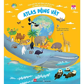 Sách - Atlas Động Vật - Đinh Tị Books