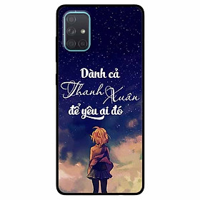 Ốp lưng in cho Samsung A51 Mẫu Dành Cả Thanh Xuân Girl