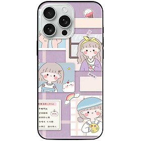 Ốp lưng cho IPhone 15 - 15 Plus - 15 Pro - 15 Pro Max - 16 - 16 Plus - 16 Pro - 16 Pro Max - Bốn Cô Gái - Hàng Chính Hãng