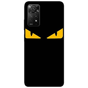 Ốp lưng cho Redmi Note 11 4G - Redmi Note 12 - Redmi Note 12 Pro - Redmi Note 12 Pro 5G - Cặp Mắt Vàng Trên - Hàng Chính Hãng