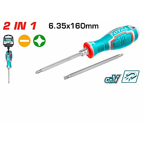 BỘ TUA VÍT 2 ĐẦU TOTAL THT250206 - HÀNG CHÍNH HÃNG