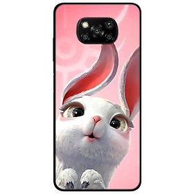 Ốp lưng dành cho Xiaomi Poco X3 mẫu Thỏ Đỏ