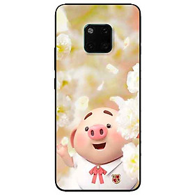 Ốp lưng in cho Huawei Mate 20 Pro Mẫu Heo Ăn