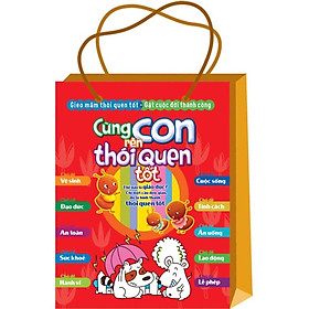 Túi - Cùng Con Rèn Thói Quen Tốt (Lẻ 10 Cuốn) - Bản Quyền