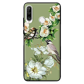 Ốp lưng in cho Huawei P30 Lite Couple Chim - Hàng chính hãng