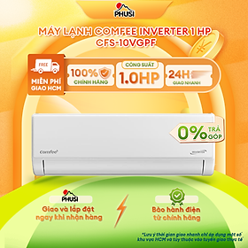 Máy lạnh Comfee Inverter 1 HP CFS-10VGPF/ 1.5 HP CFS-13VGPF/ 2 HP CFS-18VGPF - Mẫu mới 2025 - Hàng Chính Hãng, Mới 100% 