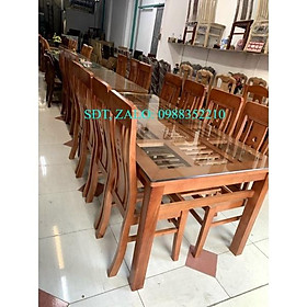 Bộ bàn ăn gỗ sồi nga- NỘI THẤT BÌNH LONG 0988-352-210