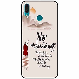 Ốp lưng in cho Huawei Y9 2019 Mẫu Vô Thường Bước Chân