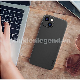 Ốp lưng nhám siêu mỏng 0.3mm cho iPhone 15, 15 Plus, 15 Pro, 15 Pro Max hiệu Memumi Slim - mặt lưng chống trượt, chống bám bẩn - Hàng chính hãng