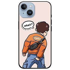 Ốp lưng dành cho Iphone 14 - 14 Plus - 14 Pro - 14 Pro Max - Hình Cặp Áo Cam Đỏ - Hàng Chính Hãng