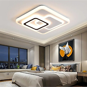 Đèn ốp trần hình vuông hiện đại, siêu mỏng, ánh sáng đẹp ba chế độ màu, hàng chính hãng Klasse
