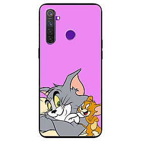Ốp lưng in cho Realme 5 Mẫu Thư Pháp Vợ Chồng