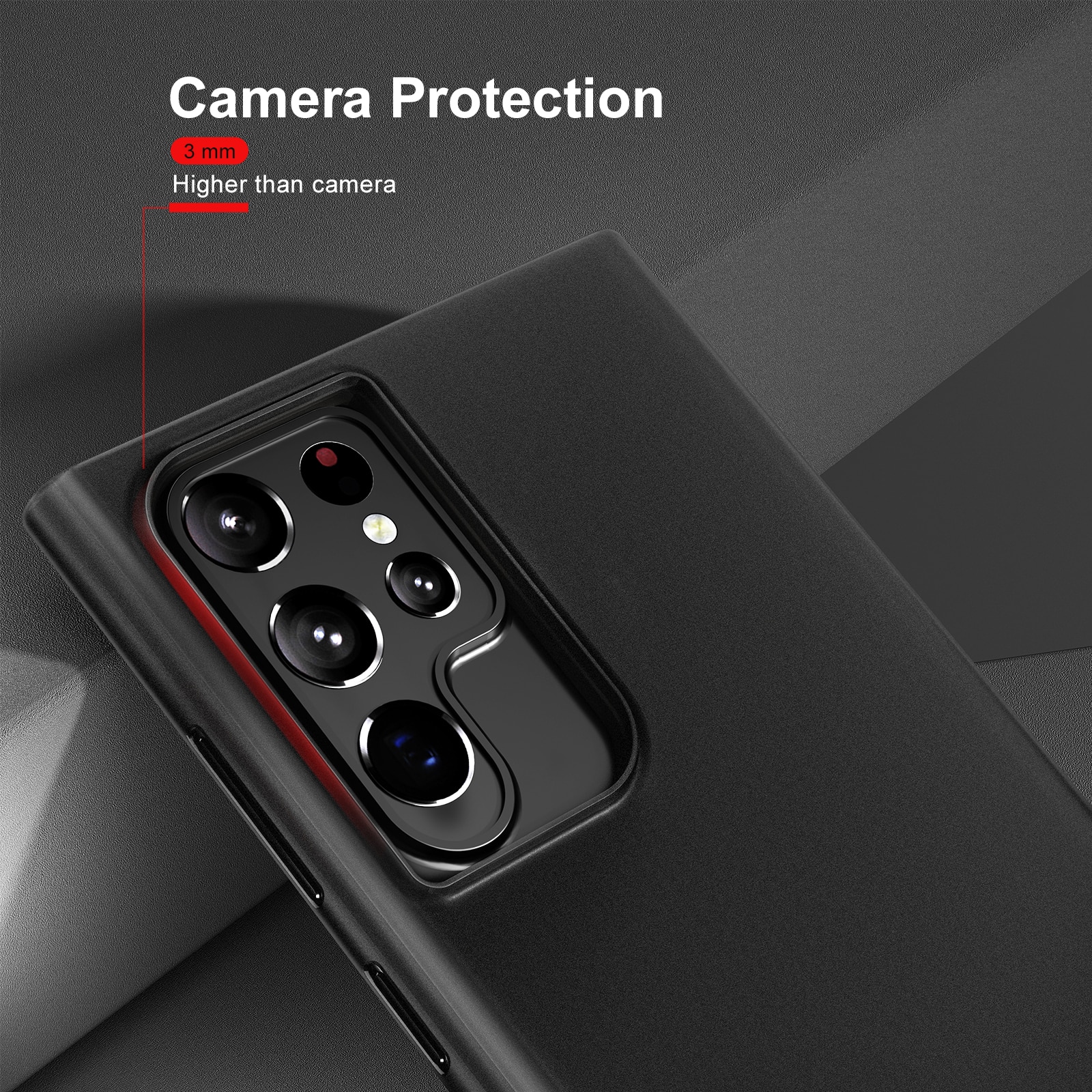 Ốp lưng dành cho Galaxy S22 Ultra Memumi siêu mỏng nhám- Hàng chính hãng