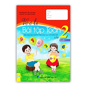 ` Sách - Vở ô li bài tập Toán lớp 2 - quyển 1 (Biên soạn theo chương trình giáo dục phổ thông mới)