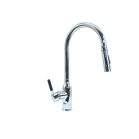 Vòi rửa nóng lạnh cao cấp xoay 360 đồng mạ crom niken Juno sofa Teady VCCT-015