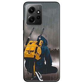 Ốp lưng cho Redmi Note 11 4G - Redmi Note 12 - Redmi Note 12 Pro - Redmi Note 12 Pro 5G - Dưới Mưa - Hàng Chính Hãng