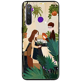 Ốp lưng dành cho Realme 6i mẫu Cặp Đôi Bán Hoa