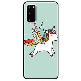 Ốp lưng dành cho Samsung S20 - S20 Plus - S20 Ultra mẫu Ngựa Cánh Thiên Thần