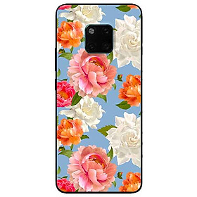 Ốp lưng in cho Huawei Mate 20 Pro Mẫu Hoa Đa Sắc