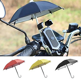 Phụ Kiện Dù Che Mưa Nắng Mini Chống Thấm Nước Lắp Giá Đỡ Điện Thoại Gắn Xe Máy, Xe Đạp