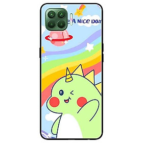 Ốp lưng dành cho Oppo A53 - A93 ( F17 Pro ) - mẫu Khủng Long Xanh