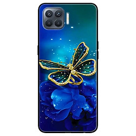 Ốp lưng dành cho Oppo A93 - F17 Pro mẫu Bướm Xanh