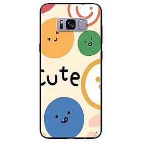 Ốp lưng dành cho Samsung S8 - S8 Plus - S9 Plus mẫu Mặt Cười Cute