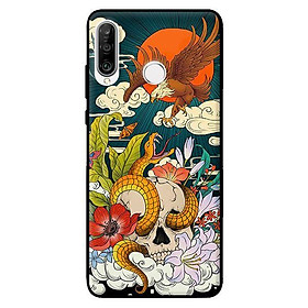 Ốp in cho Huawei P30 Lite Rắn Đại Bàng - Hàng chính hãng