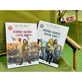(Trọn bộ 2 tập) Kiệt tác văn học bằng tranh – NHỮNG NGƯỜI KHỐN KHỔ –  Victor Hugo - Daniel Bardet - Bernard Capo - Nhã Nam 