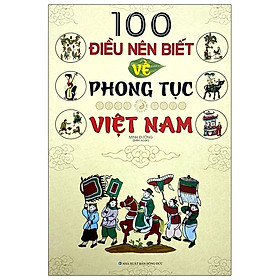Sách - 100 Điều Nên Biết Về Phong Tục Việt Nam - Minh Đường - NXB Hồng Đức - Minh Lâm