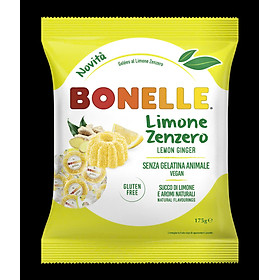 Kẹo Bonelle hương vị chanh gừng 150g - gói