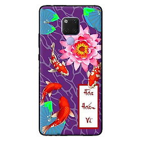 Ốp in cho Huawei Mate 20 Cá Koi Hỏa - Hàng chính hãng